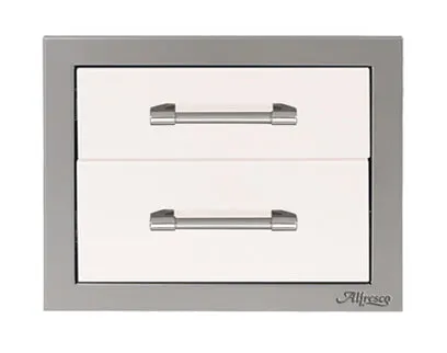 Alfresco 17-Inch Two-Tier Storage Drawers