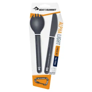 Alpha Light Spork & Knife Set