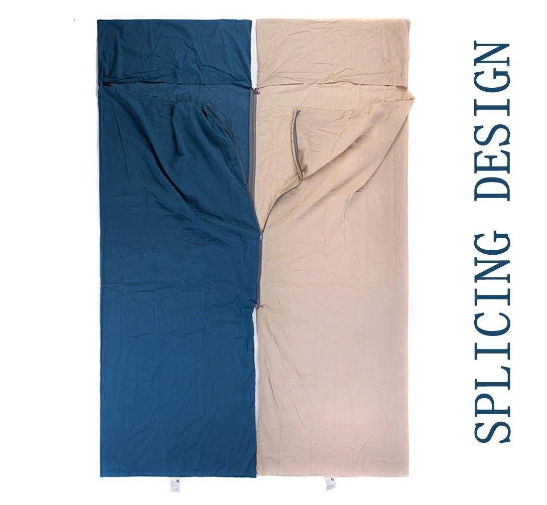 Cotton Travel Sleeping Bag Inner Gallbladder