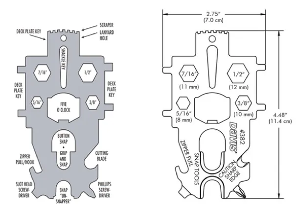 Davis Snap Tool Multi-Key