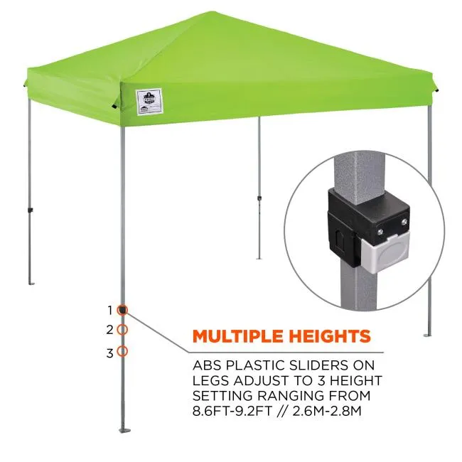 Ergodyne SHAX 6010 Lightweight Pop-Up Tent - 10' x 10'