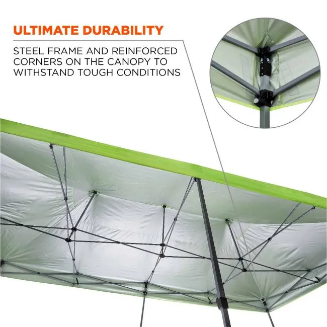 Ergodyne SHAX 6010 Lightweight Pop-Up Tent - 10' x 10'