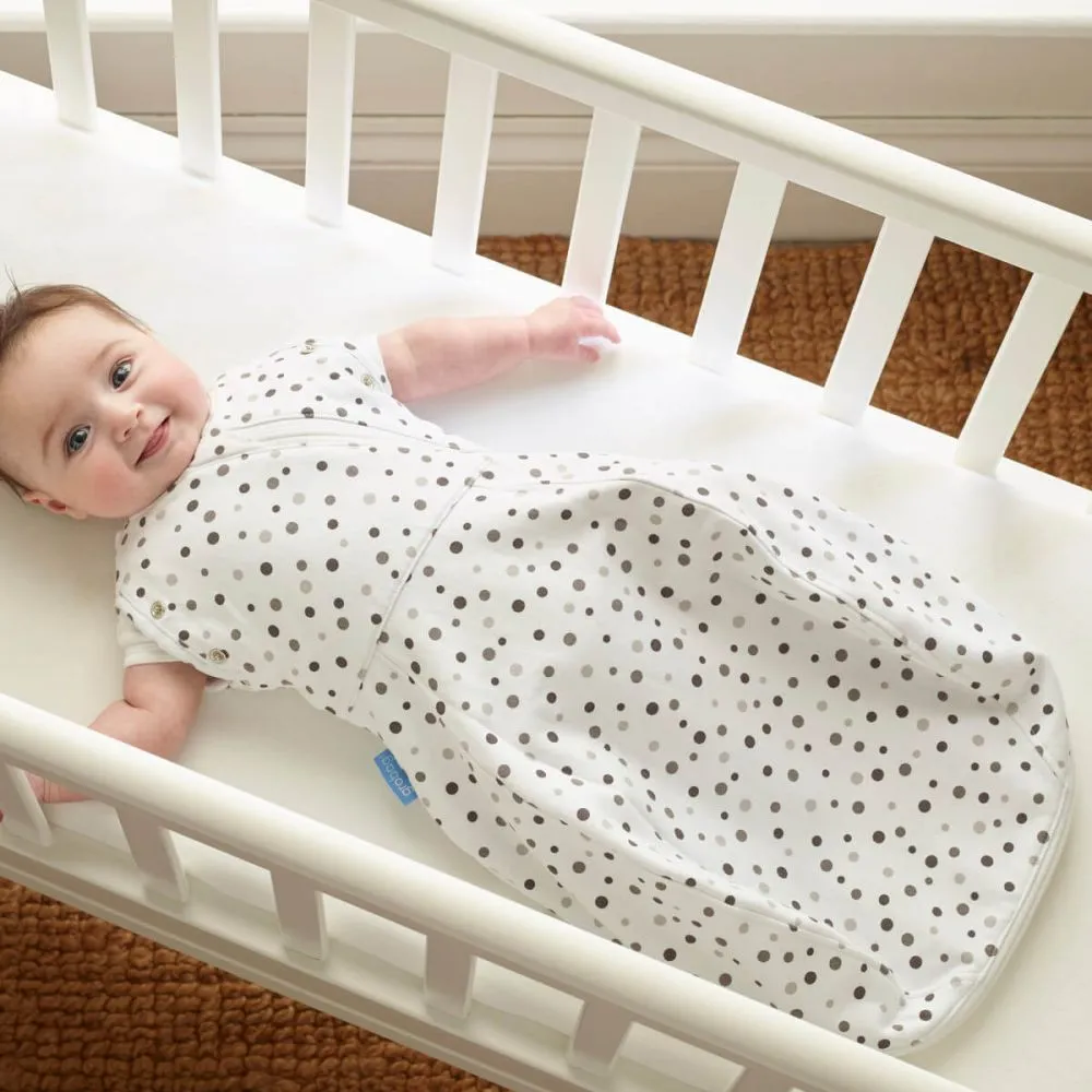 Grobag Newborn Swaddle (Cosy Weight) - Polka Party