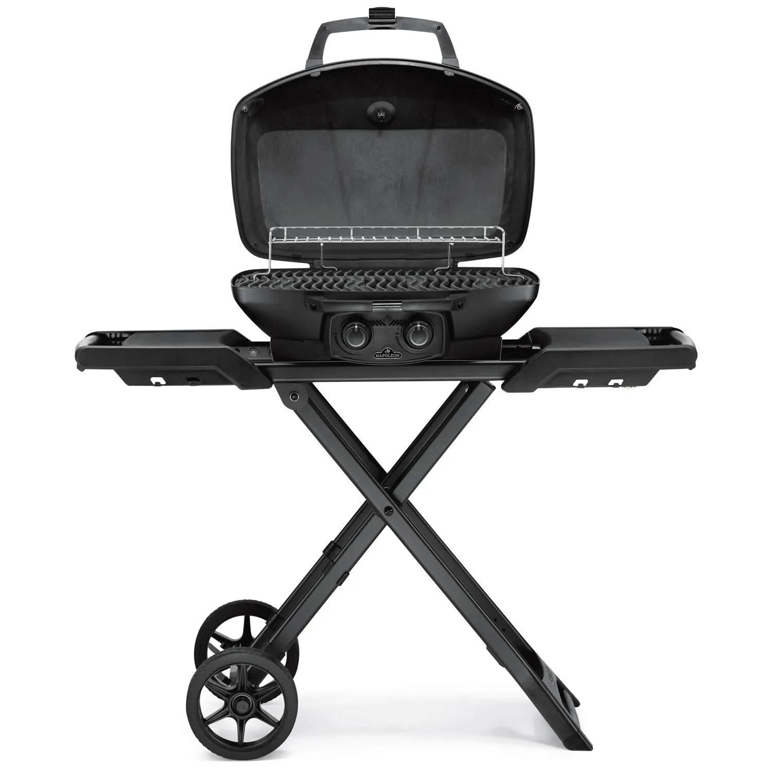 Napoleon:  PHANTOM TravelQ  PRO 285 Portable Gas Grill with Scissor Cart