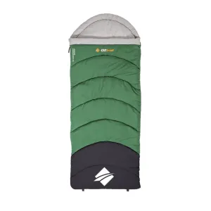 OZtrail Junior Kingsford 0°c Sleeping Bag in Green