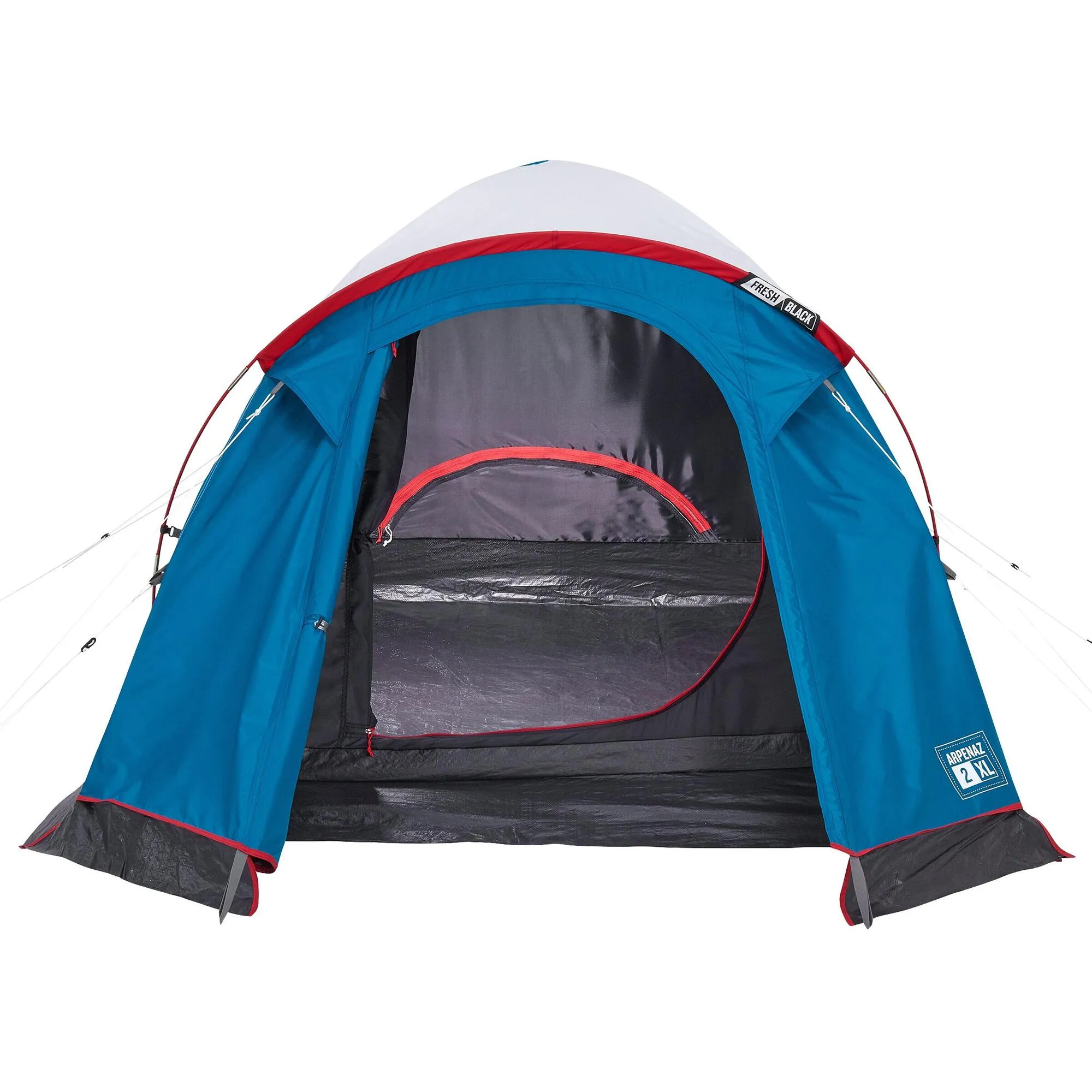 Quechua Arpenaz 2XL Fresh & Black Waterproof Camping Tent 2 Person