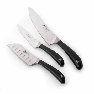 Robert Welch Signature Essentials Home Chef Stainless Steel Knife Set, 3 Piece