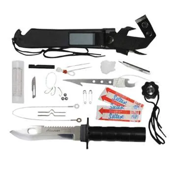 ROTHCO DELUXE ADVENTURER SURVIVAL KIT KNIFE