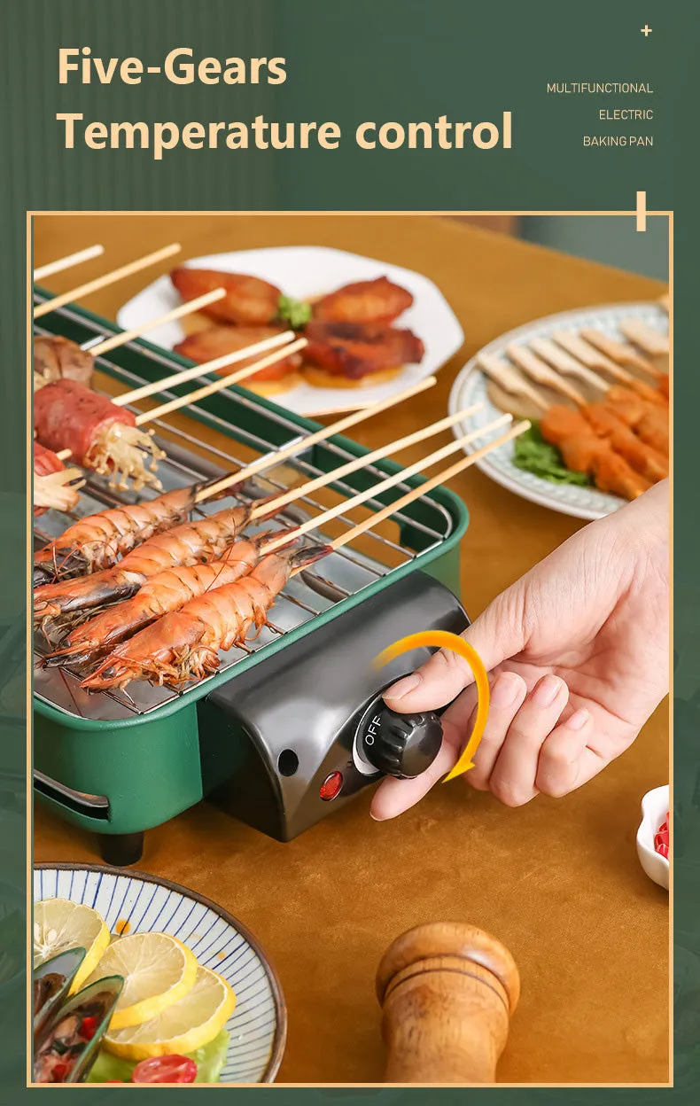 Smokeless Adjustable Electric Grill