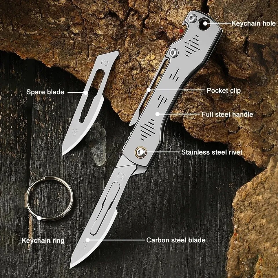 Stainless Steel Camping Master Folding Multifunctional Knife