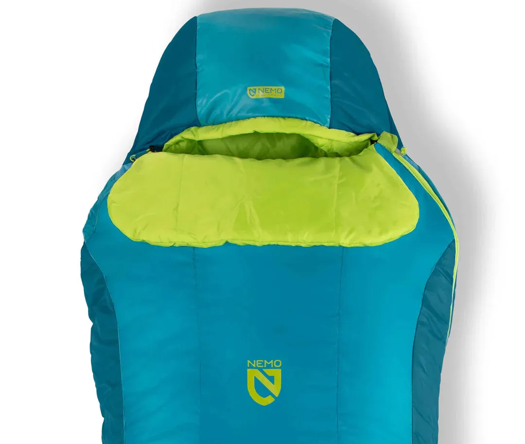 Tempo Men's 20° Sleeping Bag - Spring Bud/Mayan Blue