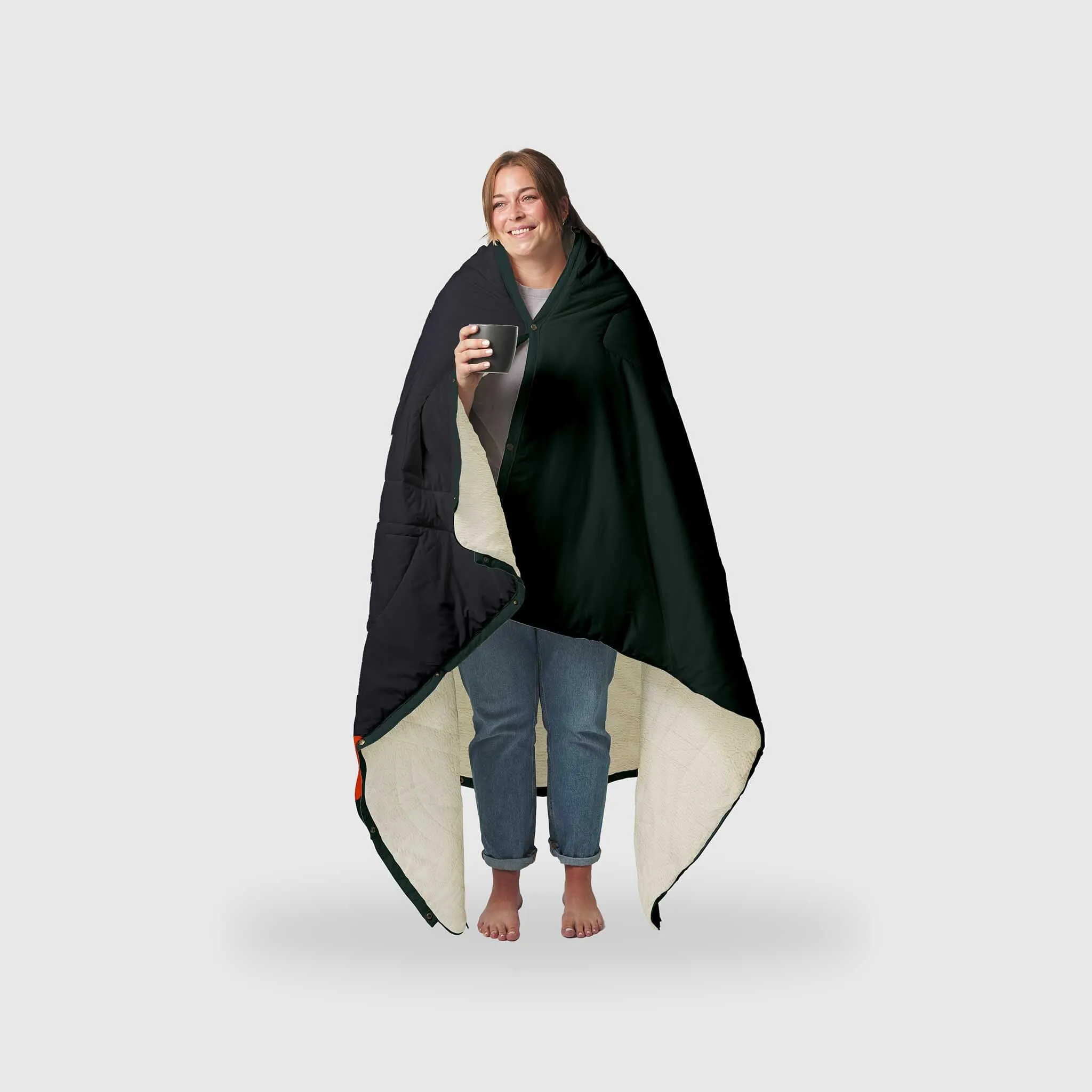 VOITED CloudTouch® Indoor/Outdoor Camping Blanket - Cabin